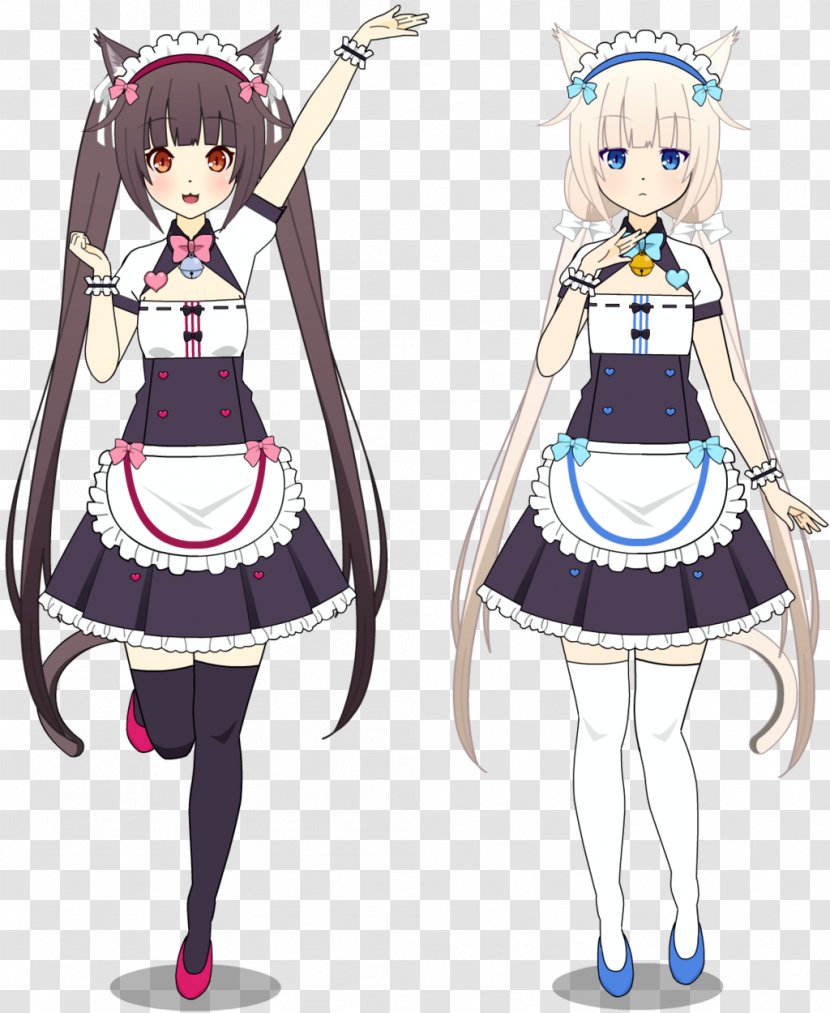 Nekopara Chocolate Cat Vanilla Art - Tree Transparent PNG