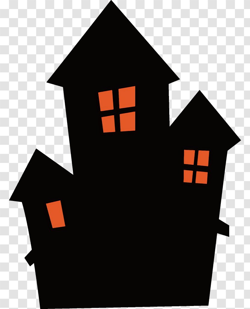Haunted House Halloween - Home - Architecture Transparent PNG
