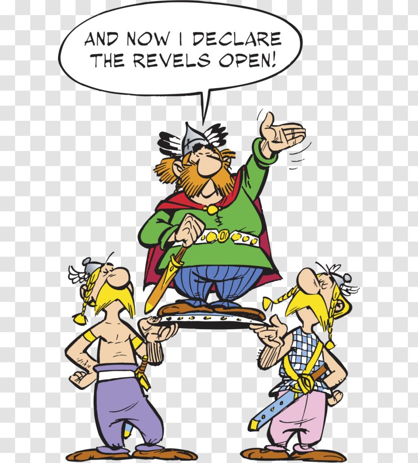 Asterix The Gaul Pilote Comics - Recreation Transparent PNG