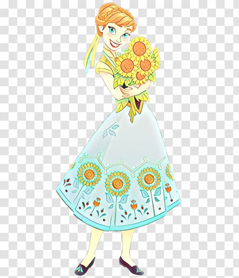 Clip Art Illustration Dress Character Doll - Toy Transparent PNG