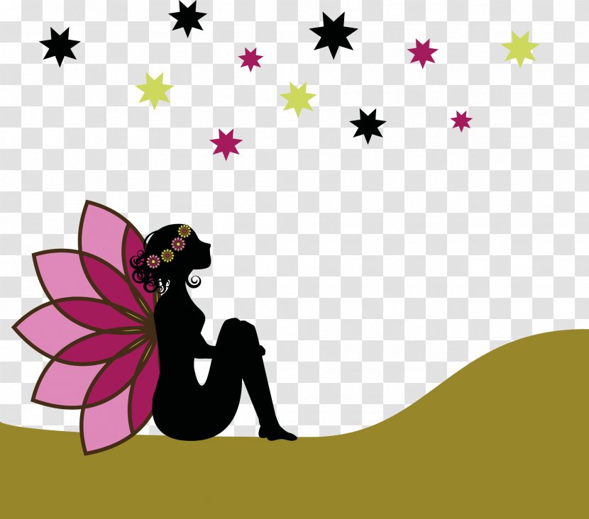 Fairy Tale Elf Fantasy - Purple Lotus Romance Transparent PNG
