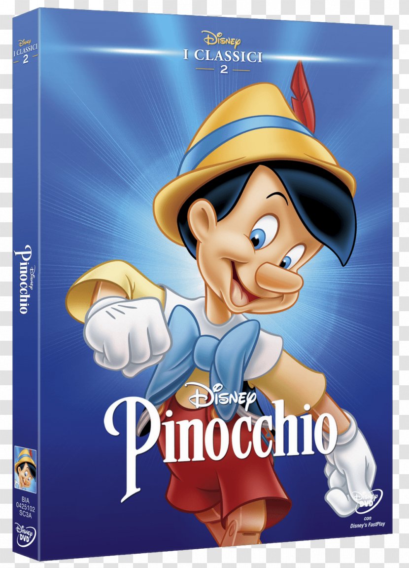 Geppetto The Fairy With Turquoise Hair DVD Walt Disney Classics - Toy - Dvd Transparent PNG