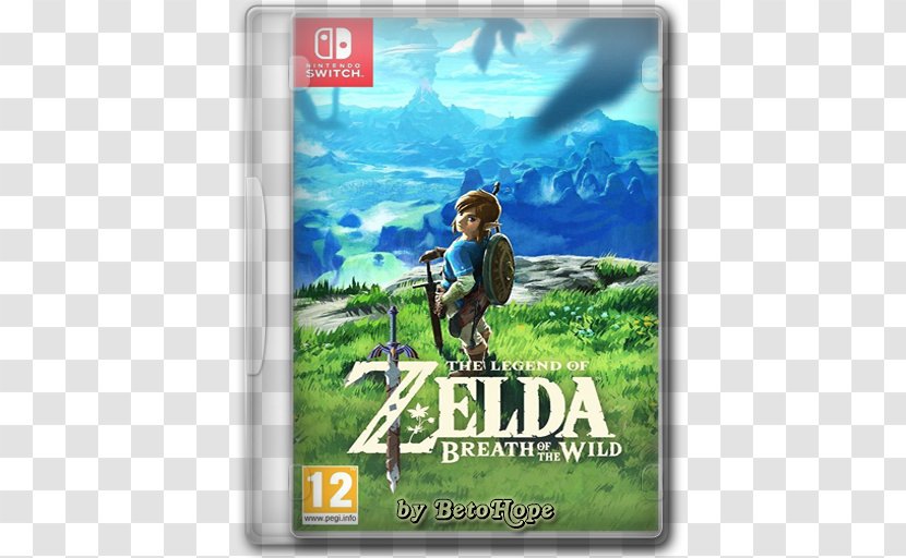 The Legend Of Zelda: Breath Wild Nintendo Switch Mario Kart 8 Deluxe Wii - Actionadventure Game - Bwild Transparent PNG