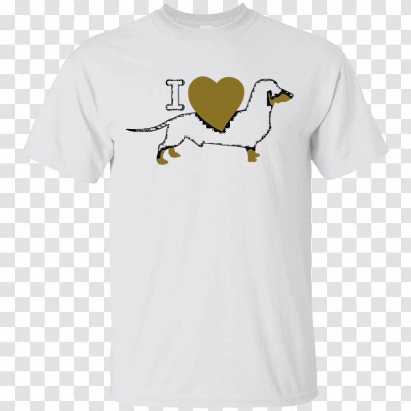 T-shirt Dachshund Bird Sleeve White - Dog Transparent PNG