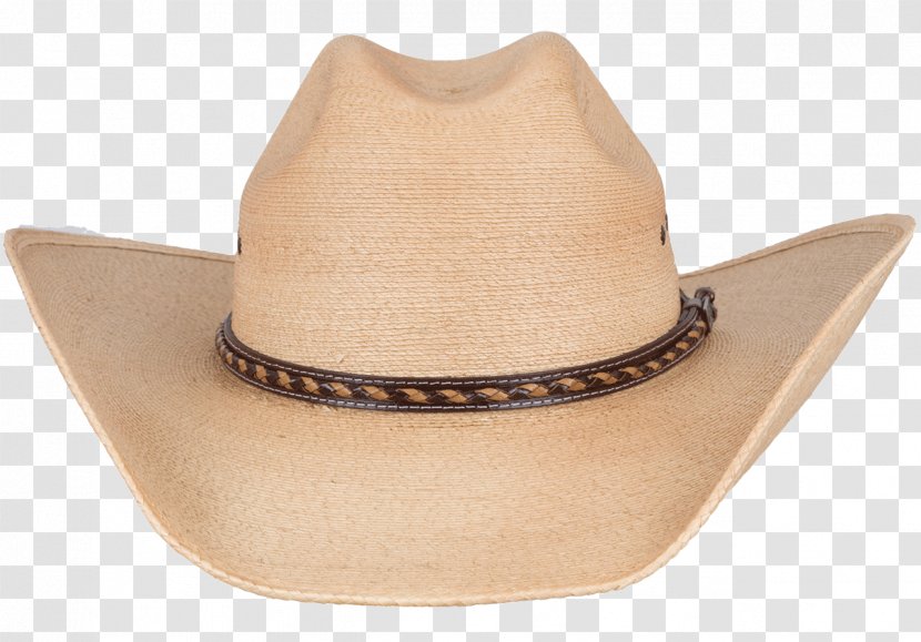 Straw Hat Western Wear Leather - Com - Sunscreen Transparent PNG