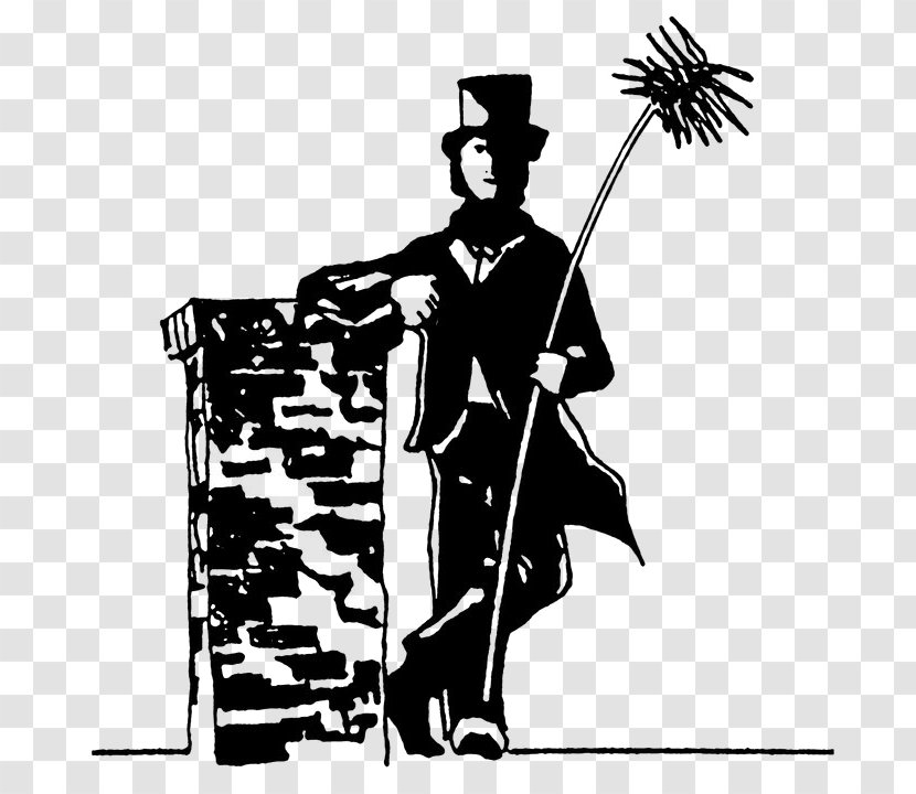 A Traditional Sweep Chimney Flue Clip Art - Combustion - Sweeping Transparent PNG