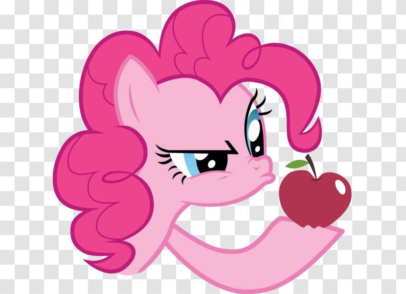 Pinkie Pie Animation Rainbow Dash YouTube - Heart Transparent PNG