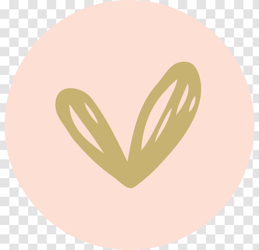 Pink M Circle RTV Font - Heart Transparent PNG