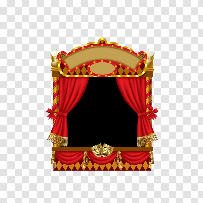 Puppet Stock Photography Theatre Illustration - Picture Frame - Circus Station Transparent PNG