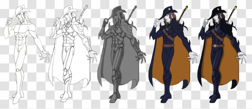 Alucard Vampire Hunter D Drawing - Frame - Sketch Costume 700 Transparent PNG