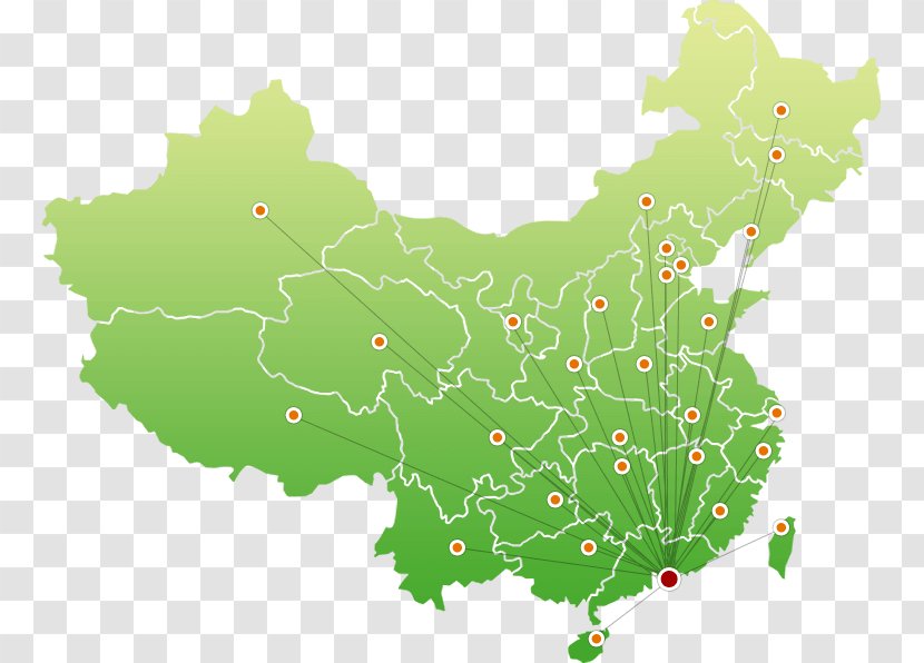 China Company Business Map - Marketing - Main And Collateral Channels Transparent PNG