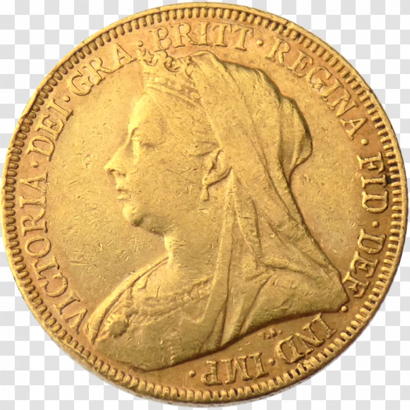 Melbourne Mint Gold Coin Belgium Sovereign - Metal Transparent PNG