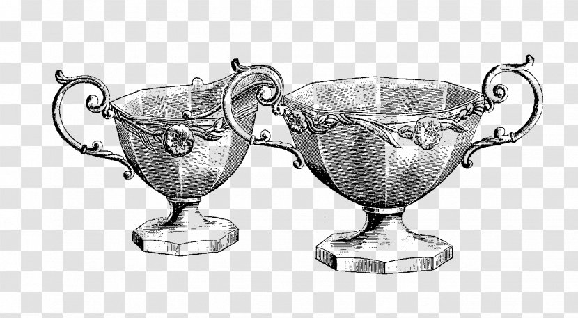 Digital Stamp Creamer Tea Set - Drawing - Kitchen Transparent PNG