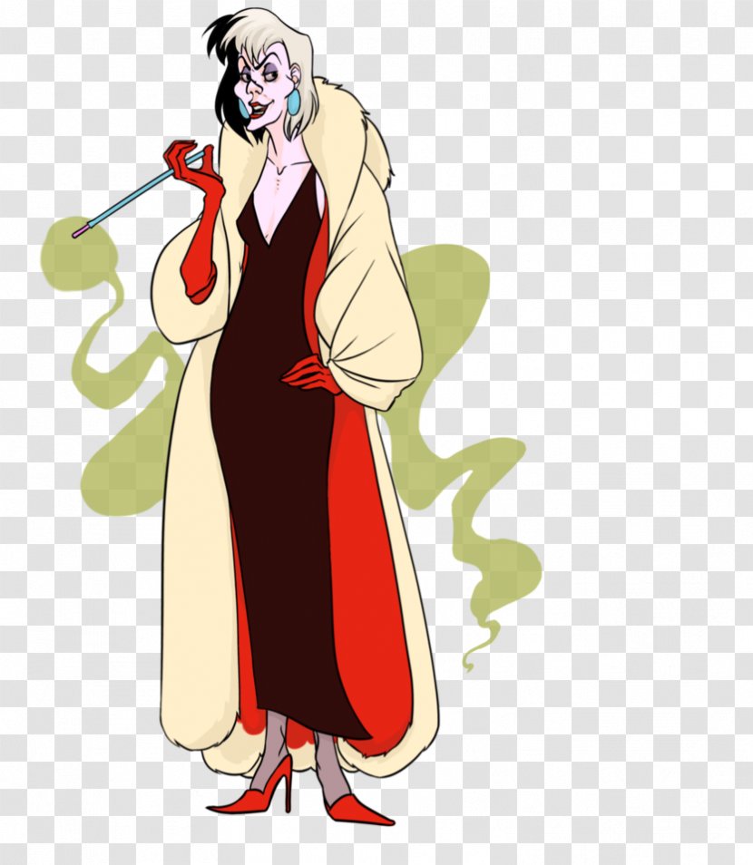 Cruella De Vil Maleficent Drawing Art - Tree - Dalmatians Transparent PNG