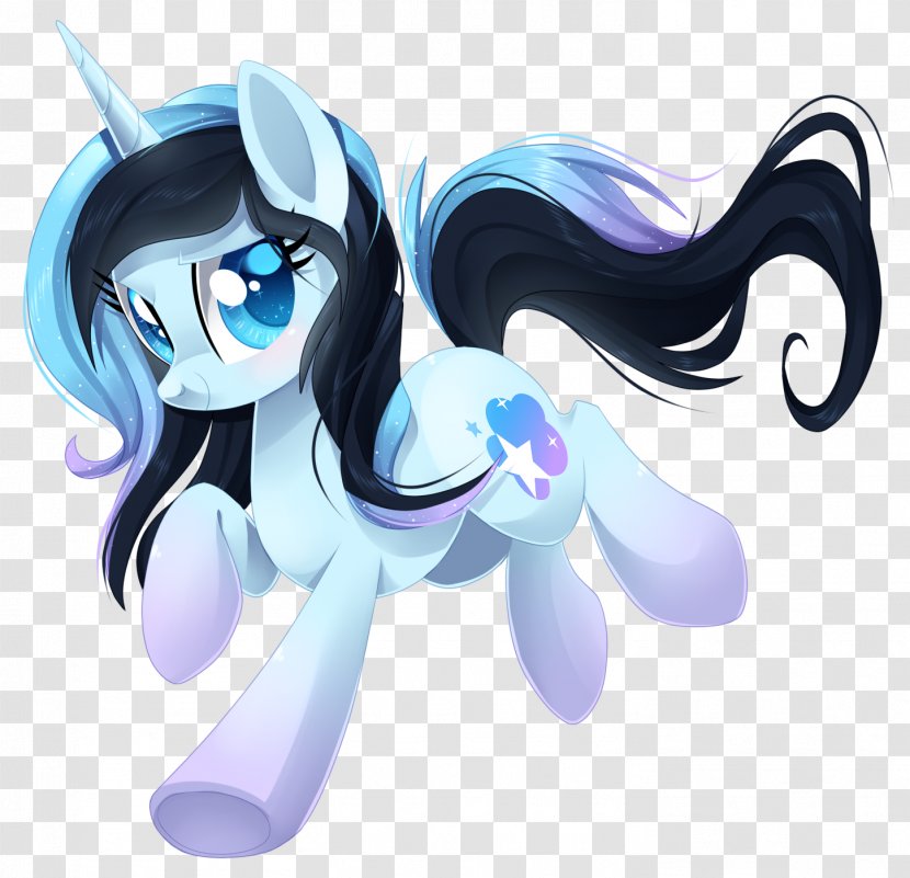 My Little Pony Horse Drawing Canterlot - Silhouette - Blue Transparent PNG