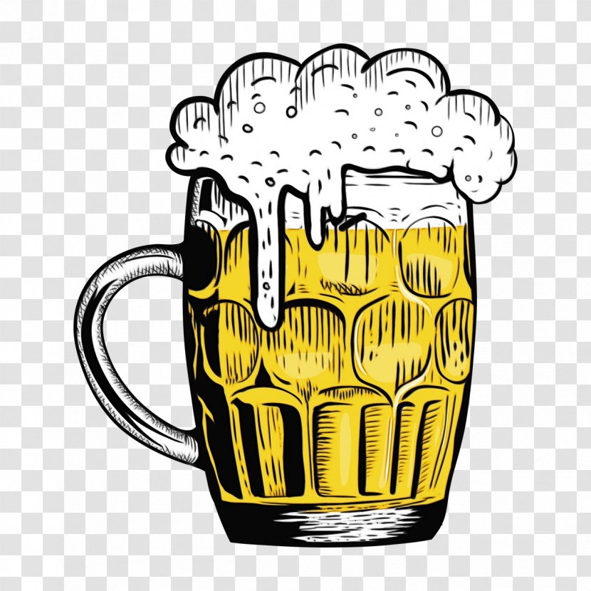 Ice Background - Pint - Beer Stein Transparent PNG