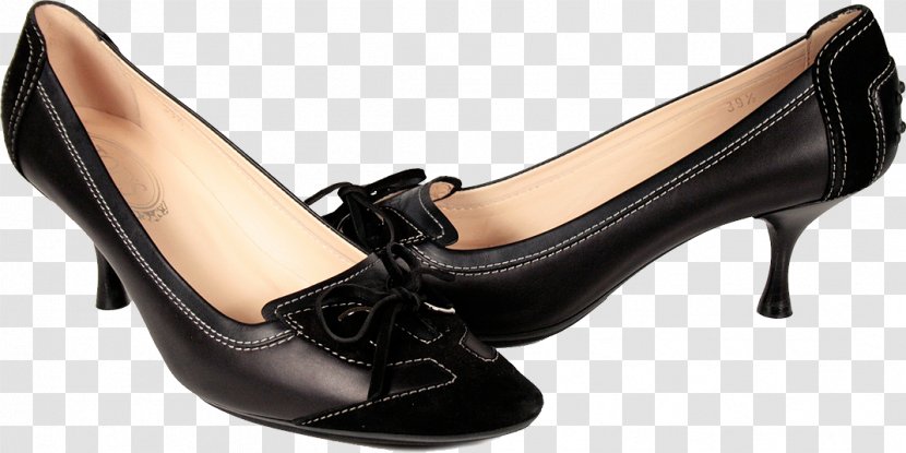 Court Shoe Ballet Flat High-heeled Footwear - High Heeled - Black Women Shoes Image Transparent PNG