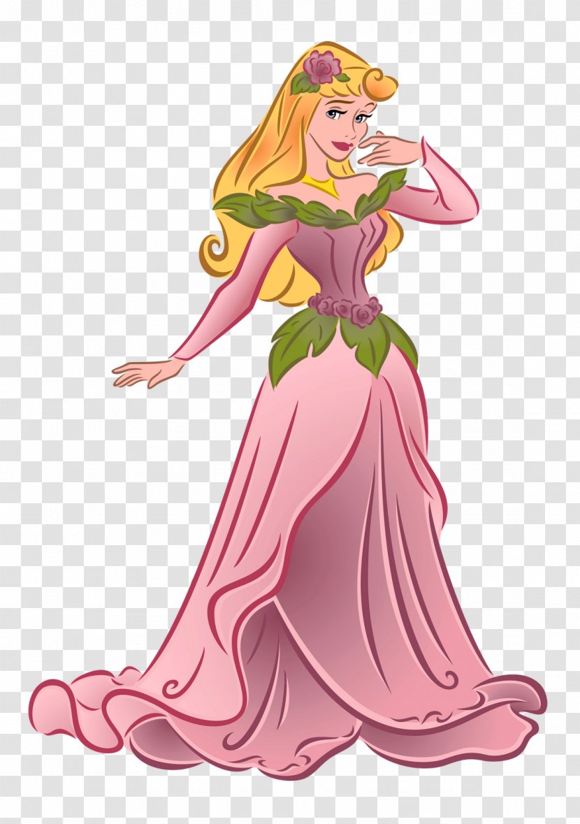 Aurora Belle Ariel Rapunzel Fa Mulan - Cartoon - Cinderella Transparent PNG
