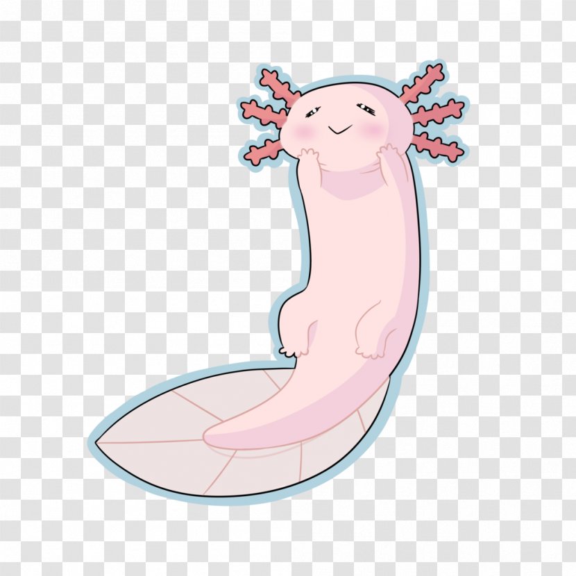 Axolotl Art Clip - Body Cartoon Transparent PNG