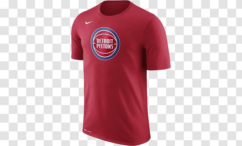 T-shirt Detroit Pistons NBA Los Angeles Clippers Philadelphia 76ers - Sports Fan Jersey Transparent PNG