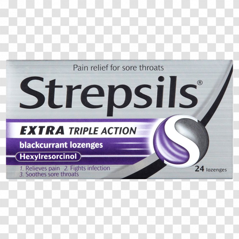 Strepsils Throat Lozenge Sore 2,4-Dichlorobenzyl Alcohol - Cough - Pharmacy Transparent PNG