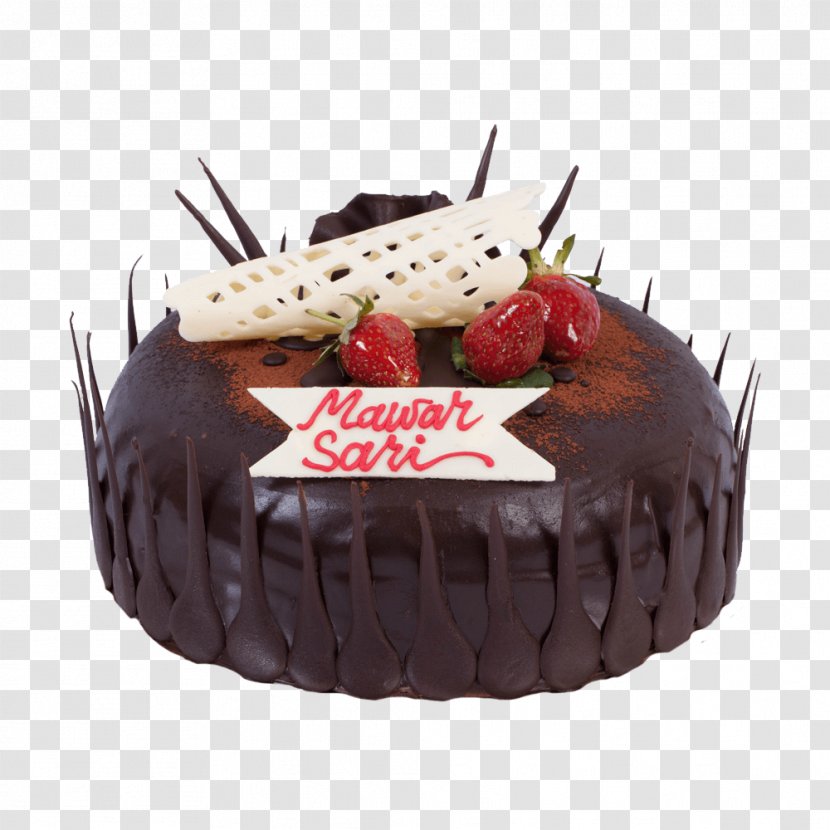 Chocolate Cake Black Forest Gateau Sachertorte Ganache Truffle - Torte Transparent PNG