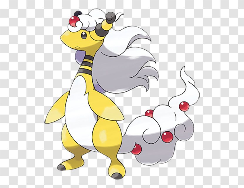 Pokémon X And Y Gold Silver Sun Moon Ampharos Evolution - Chicken - Pokémon Go Transparent PNG
