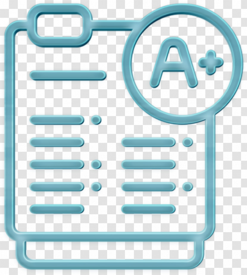 Back To School Icon Result Icon Exam Icon Transparent PNG