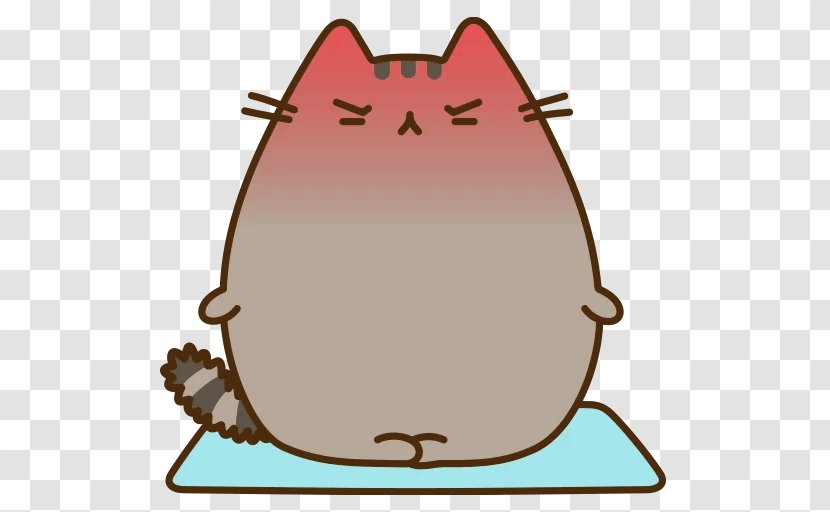 Pusheen Telegram Sticker VK Clip Art - Vk - Cartoon Transparent PNG