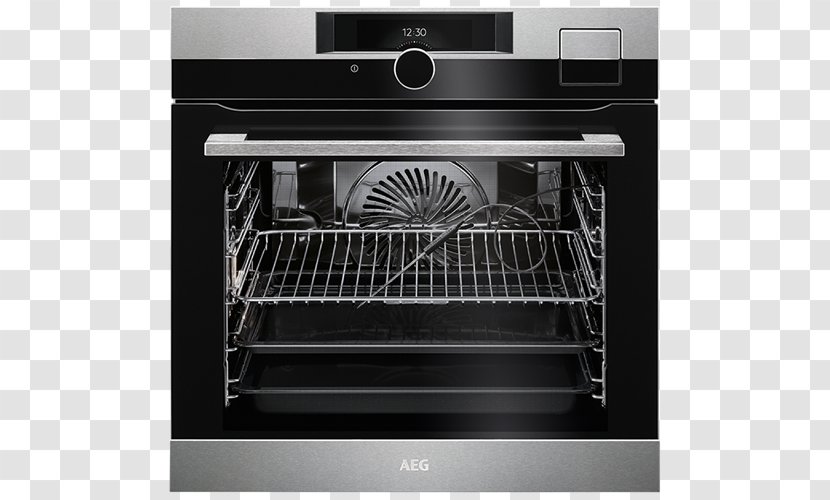 AEG BSE892230M Oven, Stainless Steel Stoomoven Kitchen - Induction Cooking - Steam Food Transparent PNG