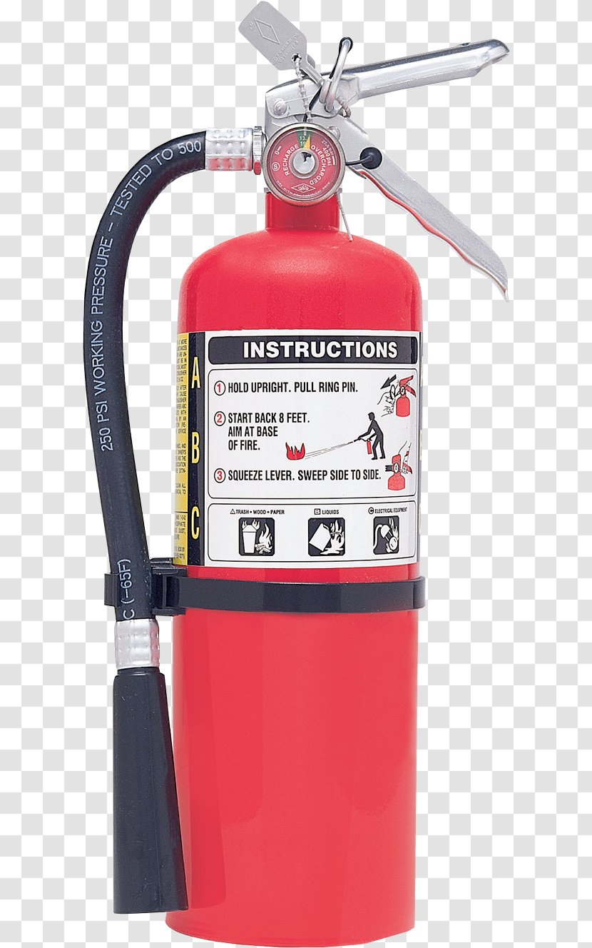 Fire Extinguishers ABC Dry Chemical Amerex Bromochlorodifluoromethane - Halon Transparent PNG