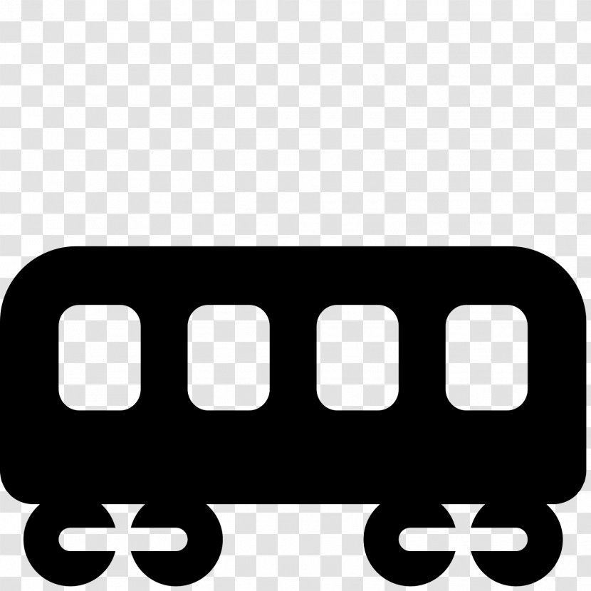 Rectangle Line Railroad Car Transparent PNG