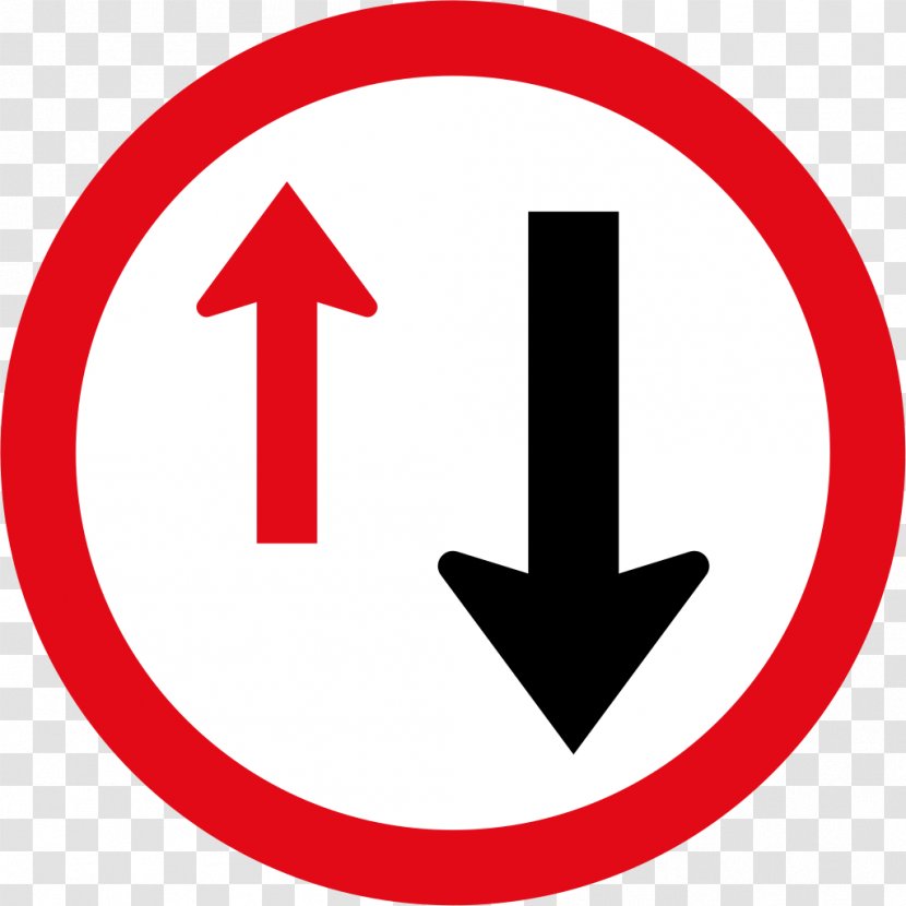 Priority Signs The Highway Code Traffic Sign Yield - Driving Transparent PNG