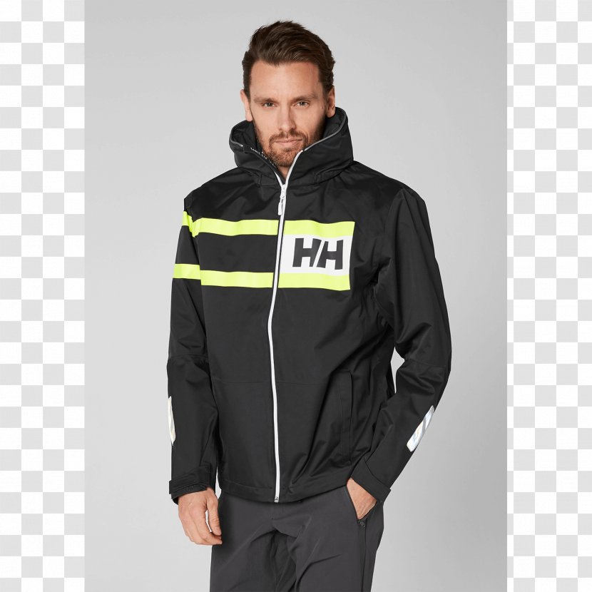 Hoodie Jacket Helly Hansen Raincoat - Outerwear Transparent PNG