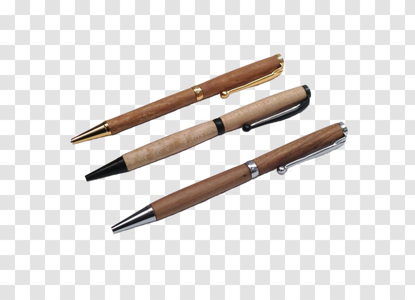 Ballpoint Pen Wood Manufacturing Fountain Transparent PNG