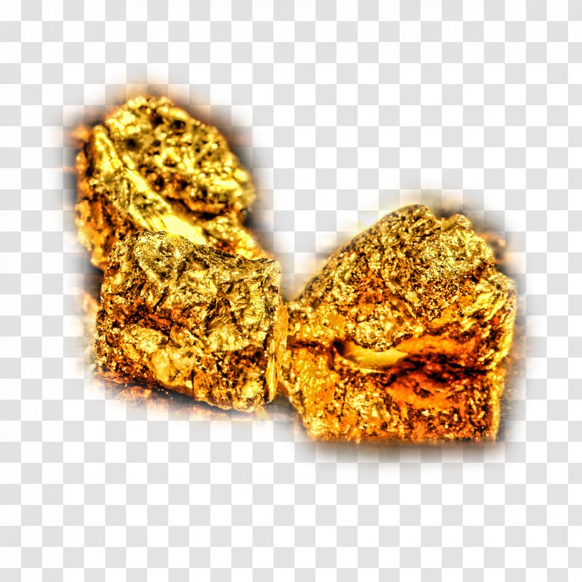 Ore Gold Mining - Free Material Transparent PNG