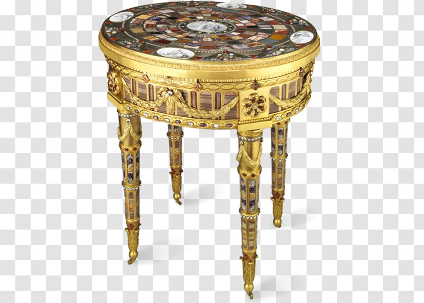 Table De Teschen Louvre Museum Château Breteuil Louis XVI Style - Brass - Islamic Art Transparent PNG