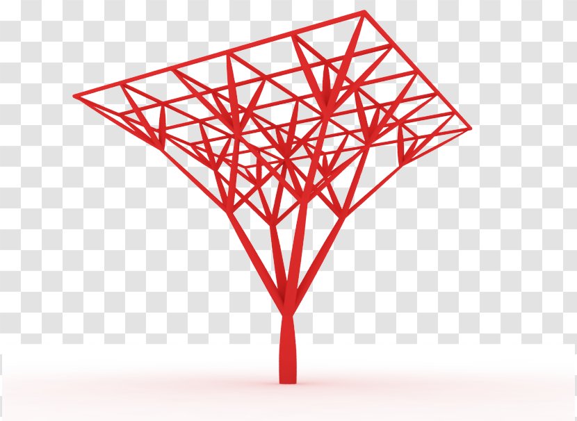 Parametric Design Architecture Structure Equation - Triangle - Red Transparent PNG