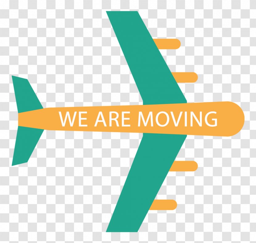 Airplane - Brand - We Are Moving Transparent PNG