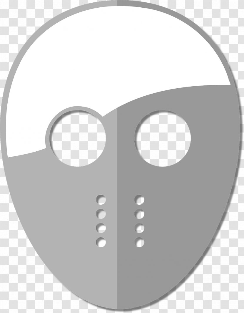 Jason Voorhees Goaltender Mask Drawing Clip Art - Gas Transparent PNG