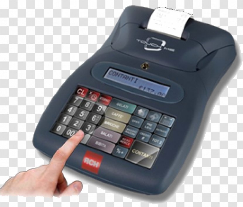 Cash Register Touchscreen Point Of Sale Office Supplies Sales - POS IT Transparent PNG