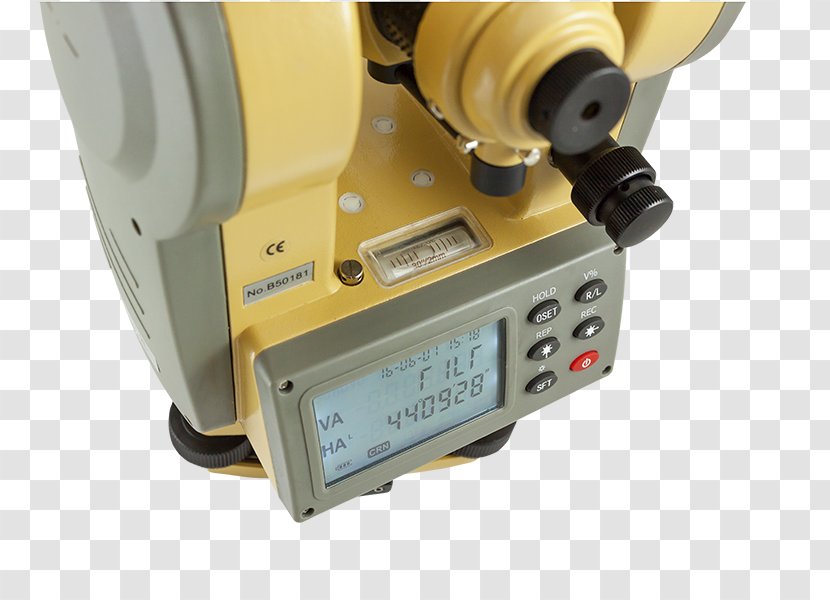 Theodolite Tool Measuring Instrument Laser Bubble Levels - Angle Transparent PNG