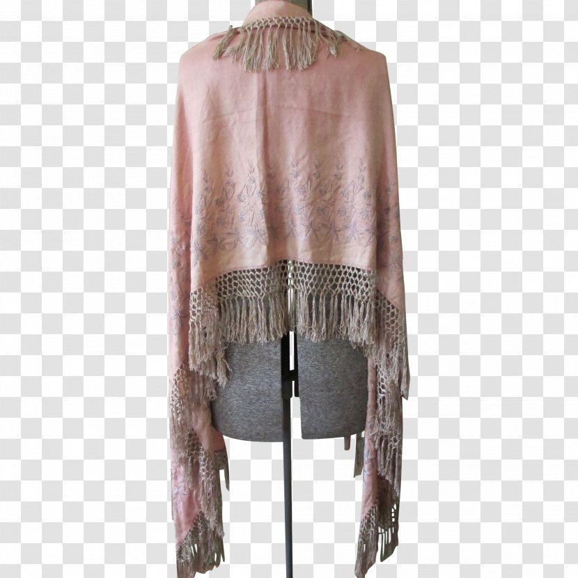 Fur Clothing Shawl Outerwear Poncho - Neck Transparent PNG