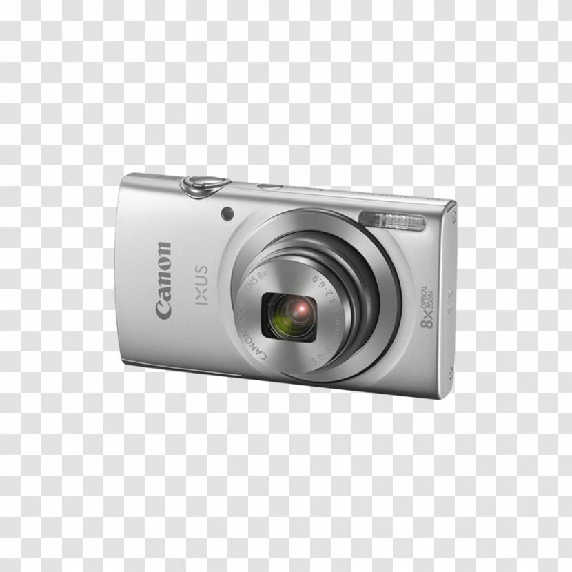 Canon IXUS 175 PowerShot ELPH 180 185 Silver Hardware/Electronic Point-and-shoot Camera - Powershot Elph Transparent PNG