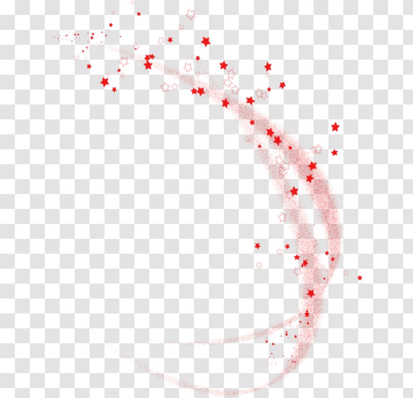 Light Luminous Efficacy Star - Point - Pretty Red Decoration Transparent PNG