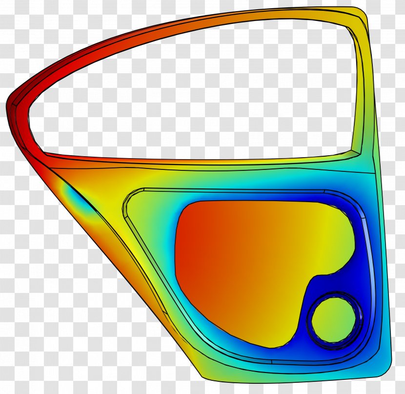 Car Goggles COMSOL Multiphysics Clip Art - Yellow - Comsol Transparent PNG