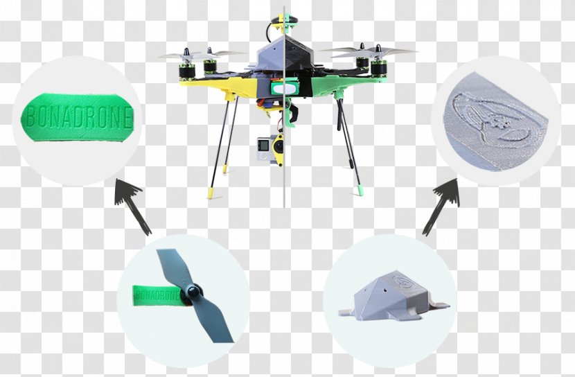 3D Printing Unmanned Aerial Vehicle Quadcopter Mosquito - 3d - Drone Transparent PNG