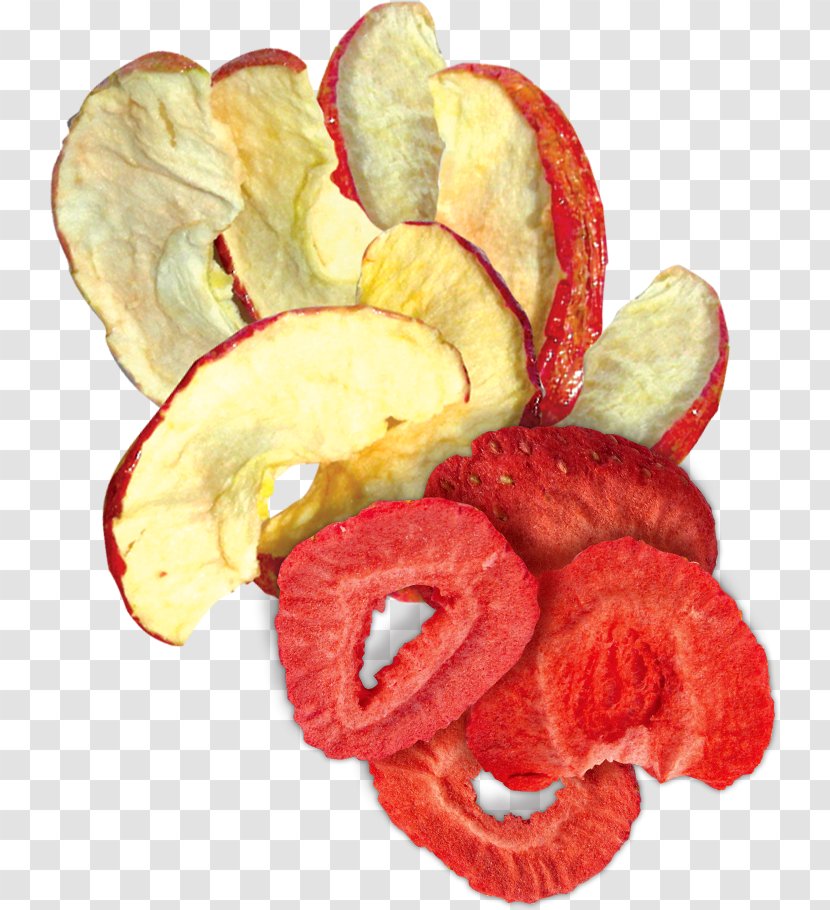 Strawberry Snack Vegetarian Cuisine Food Fruit - Chips Snacks Transparent PNG