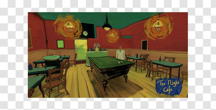 The Night Café Terrace At Starry Samsung Gear VR Painting - Vr - Vincent Van Gogh Transparent PNG