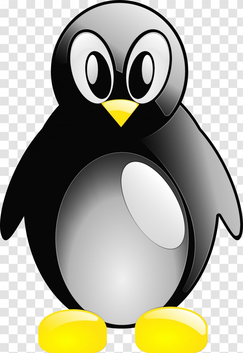 Penguin - Paint - Emperor Beak Transparent PNG